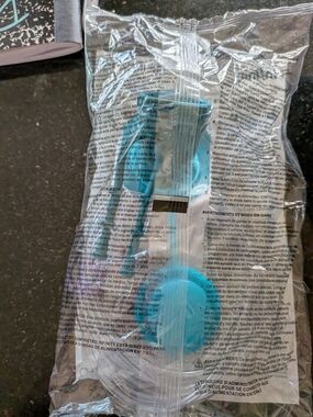 NFINITY Teal Blue Silicone Feeding Tubing Holder